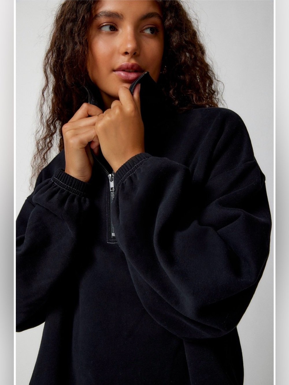 Out from Under Brady Half Zip Sweatshirt Pullover ✨
